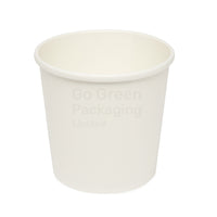 26oz Soup & Food White Kraft Containers-  116mm - 500pcs