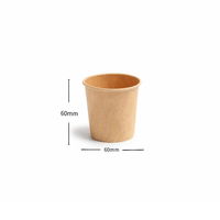 4oz Paper sauce pots recyclable