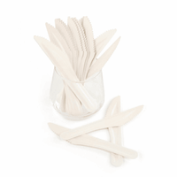 Compostable Paper Knives - Pack of 100