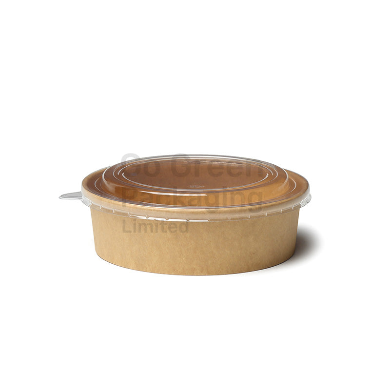 High-Quality Kraft Round Bowls | Eco-Friendly Food Packaging - Go Green Packaging