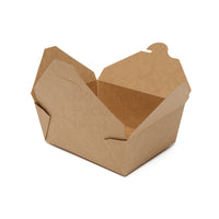 No 8A. Kraft Deli Takeaway Boxes 1050ml - 300pcs