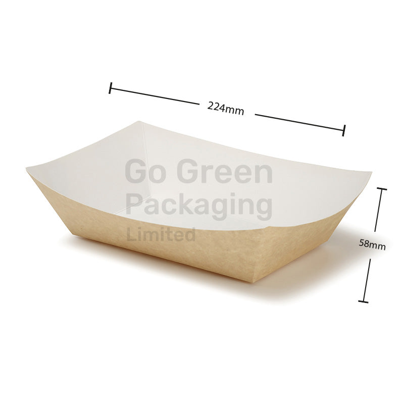 Go Green Packaging: Kraft Food Trays for Eco-Friendly Businesses in the UK