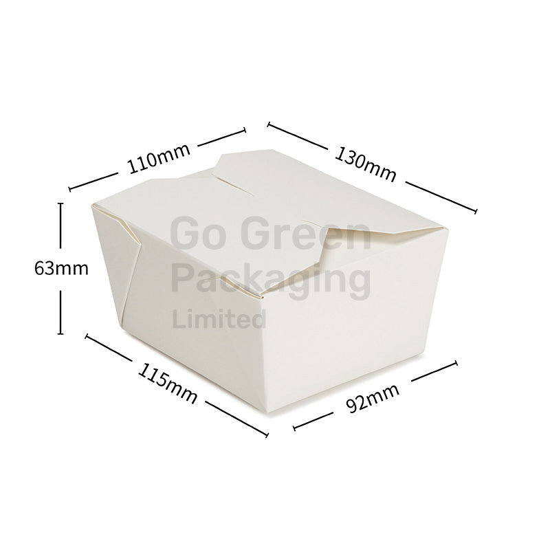 Choose Eco-Friendly White Kraft Food Boxes - Go Green Packaging