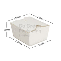 Choose Eco-Friendly White Kraft Food Boxes - Go Green Packaging