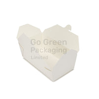 Rectangular White Deli Kraft Takeaway Boxes 950ml- 300pcs