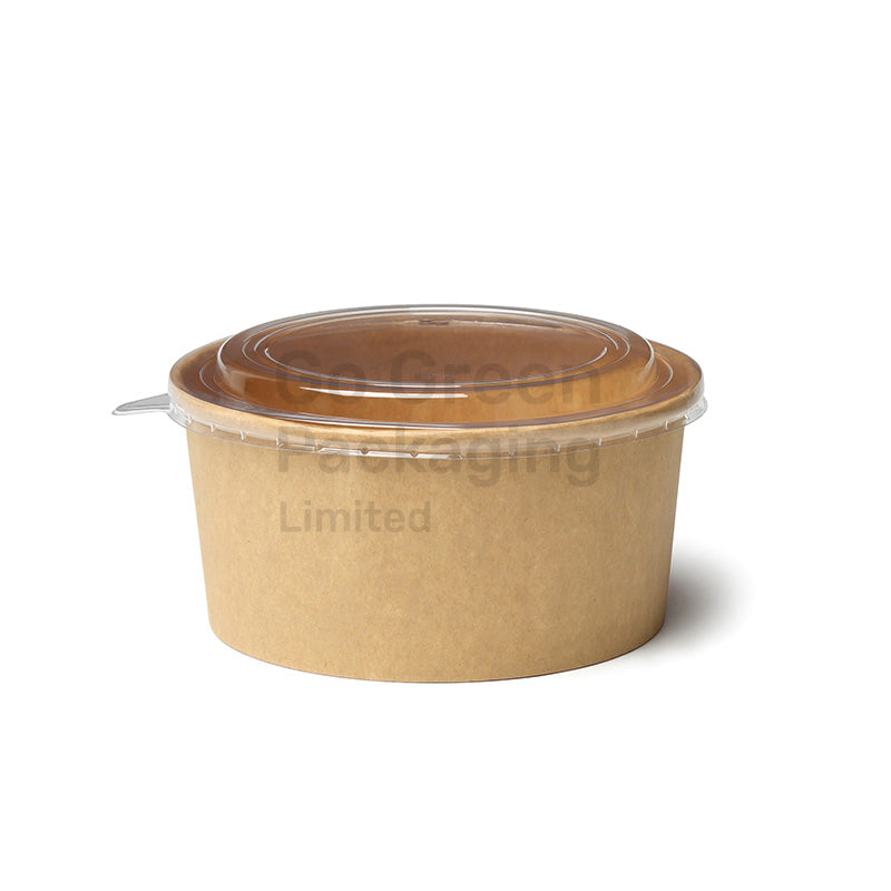 Eco-Friendly Kraft Round Bowls | Sustainable Food Packaging - Go Green Packaging