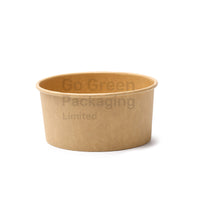 Eco-Friendly Kraft Round Bowls | Sustainable Food Packaging - Go Green Packaging