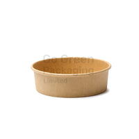 High-Quality Kraft Round Bowls | Eco-Friendly Food Packaging - Go Green Packaging