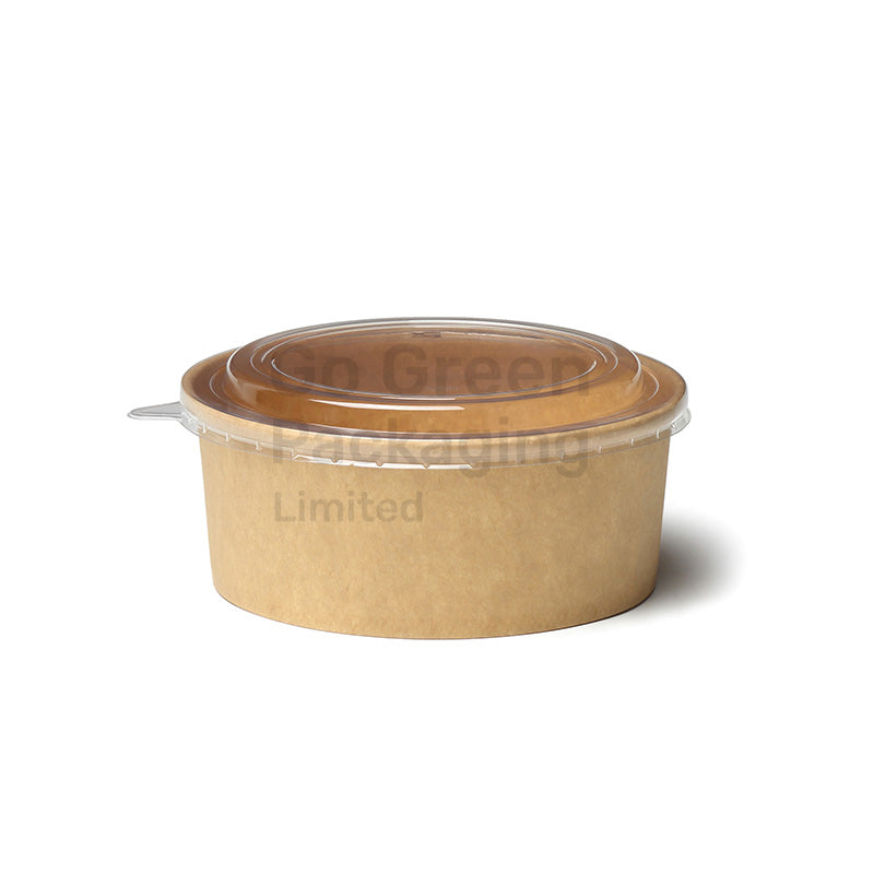 Kraft Round Bowls | Sustainable Food Packaging - Go Green Packaging