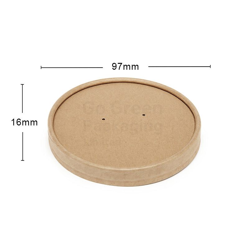 16oz soup kraft lids Eco friendly Leakproof