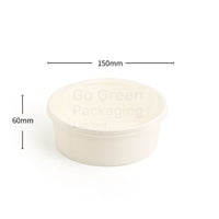 NEW 750ml White Round Bowls - 300pcs