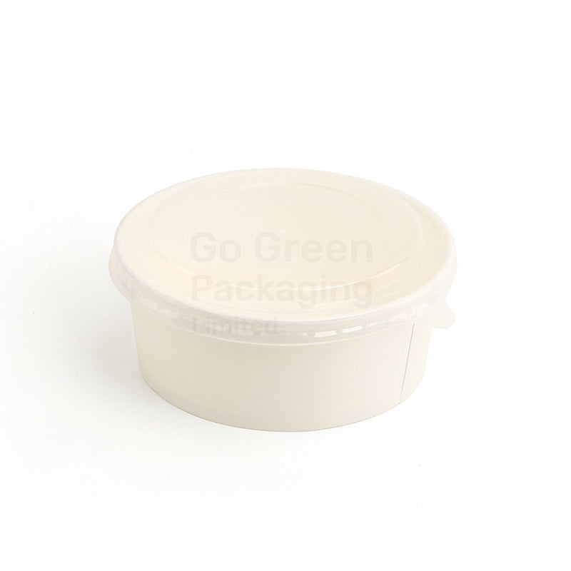 NEW 1000ml White Round Bowls - 300pcs